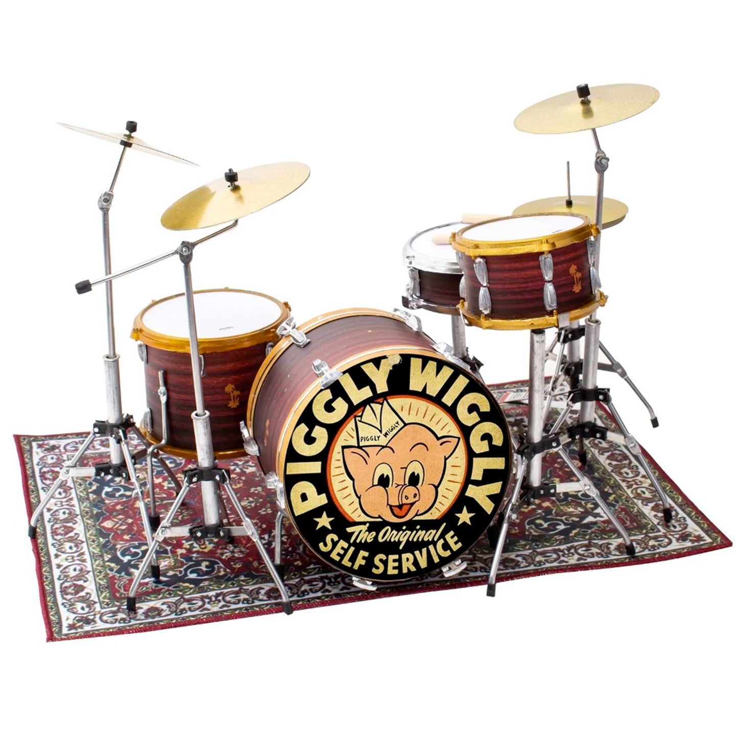 Brit Turner Palmetto Miniature Drum Kit