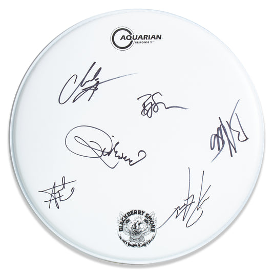 Signed 14 Inch Drum Head